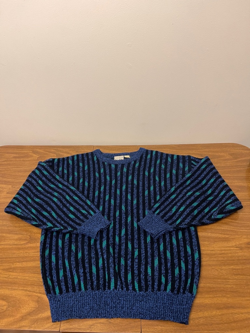Aitch Vintage Striped Knitwear Men’s Grandpa Sweater